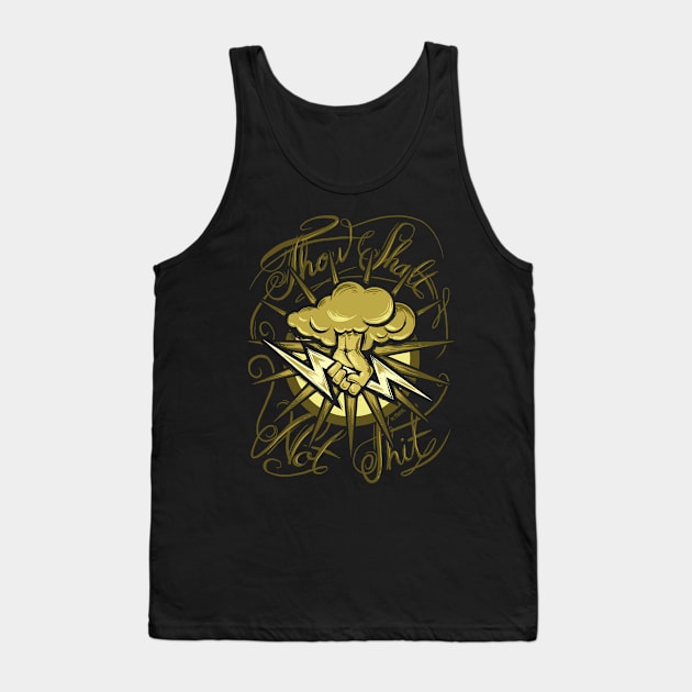 Thou Shalt Not Tank Top by OsFrontis